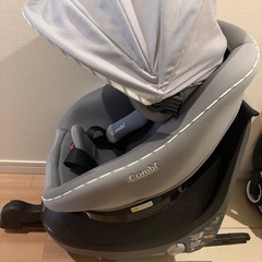 コンビ クルムーヴ アドバンス ISOFIX エッグショックJP-590 グレーの画像