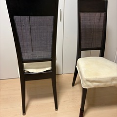 ダイニングチェア　　２脚の画像