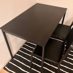 【無料】IKEAダイニングテーブル・チェアの画像