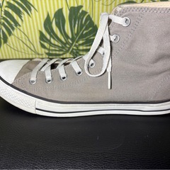 コンバースのオールスター・ハイカットスニーカー 色（グレー）　　27㎝ の画像