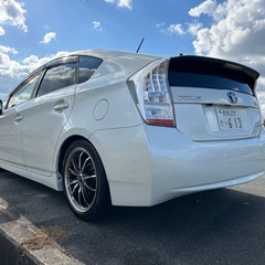 トヨタ　プリウス　S ハイブリッド　ZVW30 ローダウンの画像