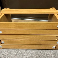 木製 ブックスタンドの画像