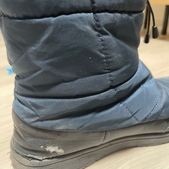 moz スノーブーツ　紺色　24センチ　難ありの画像