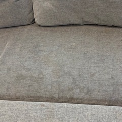 ソファーベッドとしても使用できるカウチソファの画像