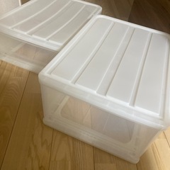 収納ケース２つの画像