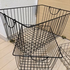 メタルバスケット　4セットの画像