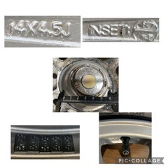 スタッドレス☃️155/65-14 21年製　pcd100×4　アイスガードIG60 YOKOHAMAの画像