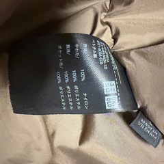 ユニクロ　秋冬用　ジャンバー　コート　Lサイズの画像