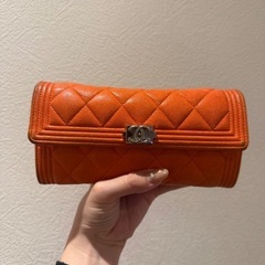 正規品　ボーイシャネル長財布の画像