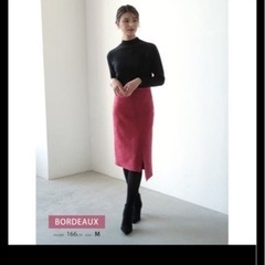 【新品未使用タグ付き】Mサイズ　アクアガレージアシンメトリースカートの画像