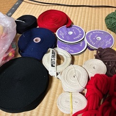 1/2まで　手芸用品　紐　毛糸　パーツの画像