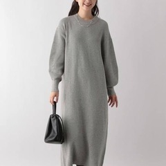 グローバルワーク・ニットワンピース(L)の画像