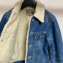 Leeデニムボアジャケットの画像