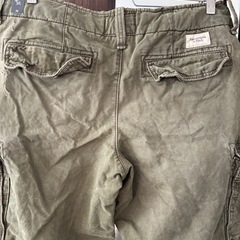 新品タグ付き！アバクロカーゴハーフパンツの画像