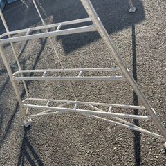 アルミ三脚　園芸　330㎝　11尺　剪定　B330　引き取り：田川郡香春町（の画像