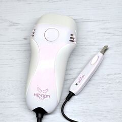 脱毛器 ケノン 7.1 眉毛脱毛器付 パールホワイト【付属品全付/ほぼ未使用(残99.75%以上)】の画像
