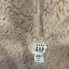 BabyGAP くま耳　裏ボアニットアウターの画像