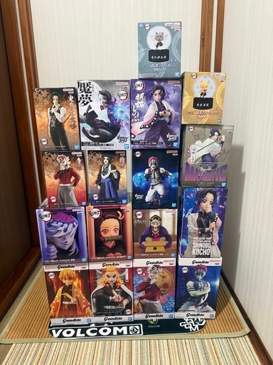 セール！ フィギュア 9体 まとめ売り 年末セール64鬼滅の刃のフィギュアまとめ売り (ケンケン他大量出品中