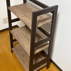【無料】取引中インテリアシェルフ　3段の画像