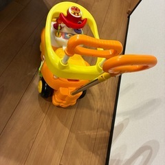 アンパンマン よくばりビジーカー押し棒＋ガード付きの画像