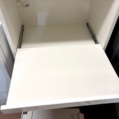 【松田家具】　国産レンジボード　「メッカ」　幅59cm 奥行42cm 高さ178cm レンジ台　ラックの画像