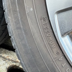 80ハリアー　Zグレード　ホイール　タイヤ　の画像