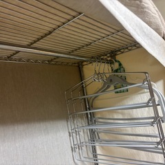 アルミラック　ハンガーポール付き　　　の画像