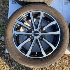 14インチ！14×4.5J +45  155/65R14　2023年16週  中古４本の画像