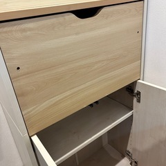 ライティングデスク 折りたたみ学習机の画像