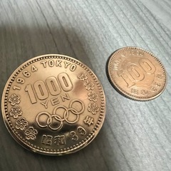 美品　東京オリンピック記念硬貨　の画像