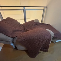 【決まりました】リクライニングソファ　1人用　マツエク　ネイルサロンのチェアの画像