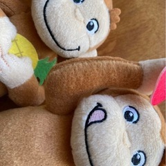おさるのジョージ　ぬいぐるみの画像