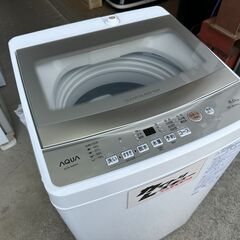【動作保証あり】AQUA アクア 2025年 AQW-S6R-W 6.0kg 全自動洗濯機【管理KRS824】の画像