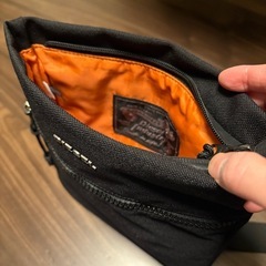 極美品 DIESEL コーデュラ サコッシュ 黒の画像