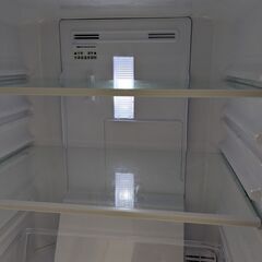 SHARP/シャープ 137L つけかえどっちもドア SJ-D14F-W 2020年製 ホワイト 2ドア 冷蔵庫 中古品の画像