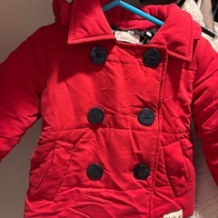 90cm Chanmeal 薄手ダウン　Pコート風の画像