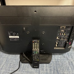 【値下げ交渉可能】シャープ 24V型 ハイビジョン 液晶テレビ ブラック AQUOS LC-24K9Bの画像