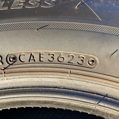 14インチ！ブリザック　スタッドレス 175/70R14　2023年36週 ８分山 中古４本の画像