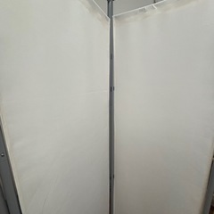 パーテーション、折りたたみ白の画像