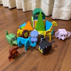 知育玩具　ピタゴラスの画像