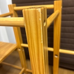 キッズジャングルジム、滑り台、木製の画像