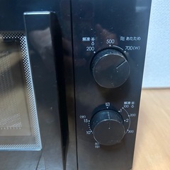 ニトリ電子レンジ、トースター2点セットの画像