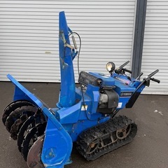 ヤマハ YT1080ED 除雪機 10馬力 HST ガスダンパー 左右電動シュート 動作確認済 現状販売の画像