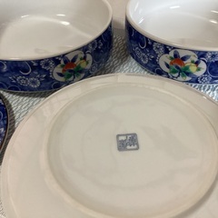 重ね鉢　蓋付き　皿　陶器　お重　重箱　セラミック　三段重　庫山窯の画像