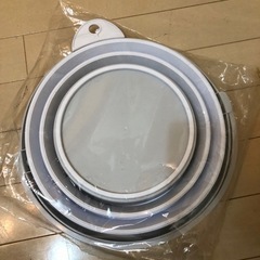 ニトリ　たためるソフトバケツ　新品　8Lの画像