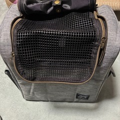 ペットのリュックキャリーの画像