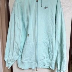 rady ジップアップパーカー ミントグリーンの画像