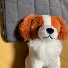 犬のぬいぐるみの画像