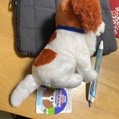 犬のぬいぐるみの画像