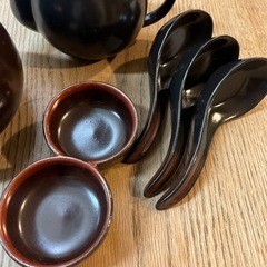 土鍋用　れんげ　薬味皿　あくとり器　お湯差しの画像